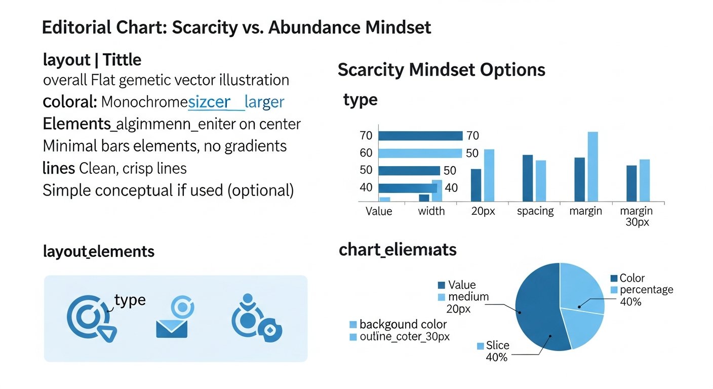 scarcity vs abundance mindset - chart 6 illustration