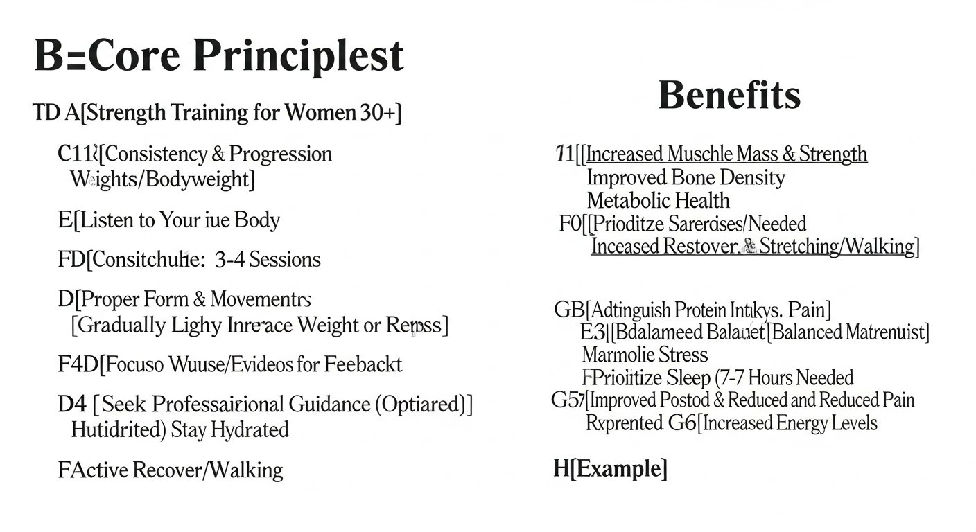 strength training for women over 30 &mdash; featured illustration