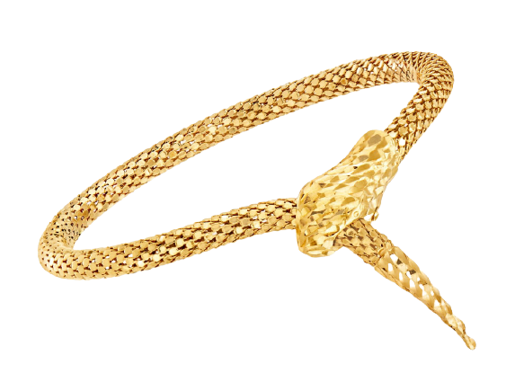 Gold Snake Bracelet