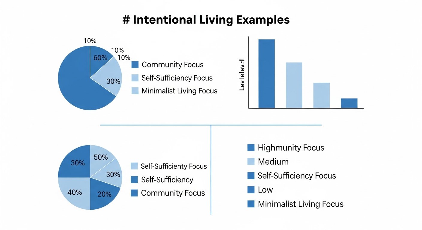 intentional living examples - chart 6 illustration