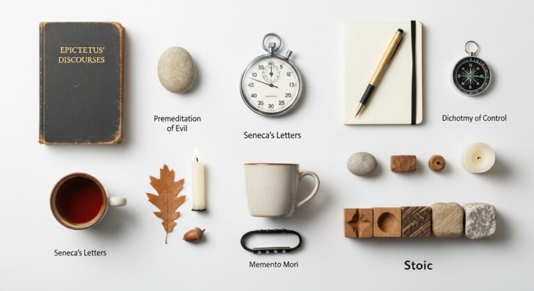 practical stoicism exercises &mdash; featured illustration